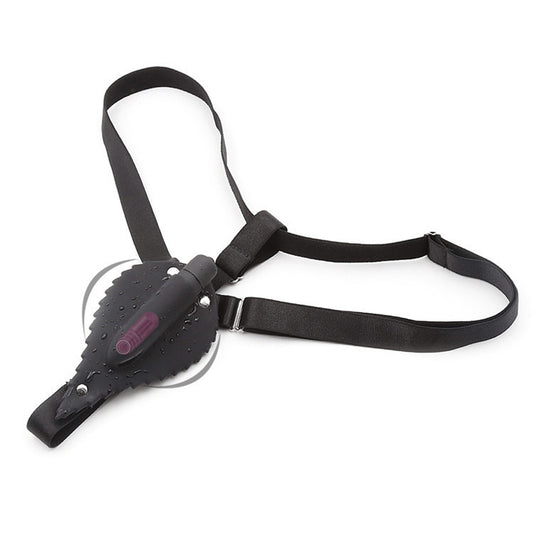 Silicone and Nylon Adjustable Vibrating Chastity Belt