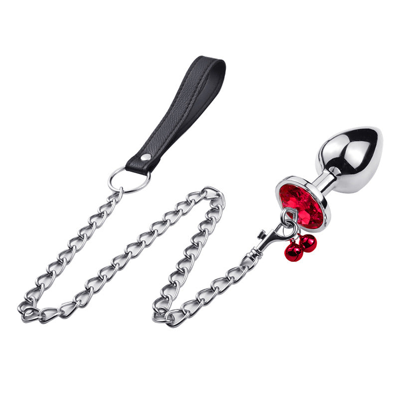Anal Butt Plug with Detachable Lead