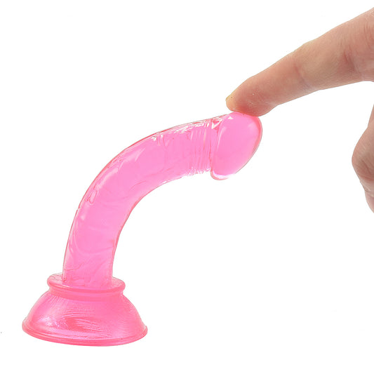 Non-Realistic Suction Cup Mini Dildo