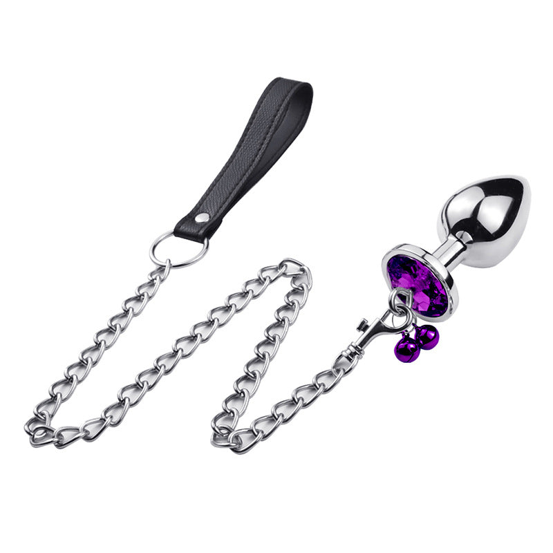 Anal Butt Plug with Detachable Lead