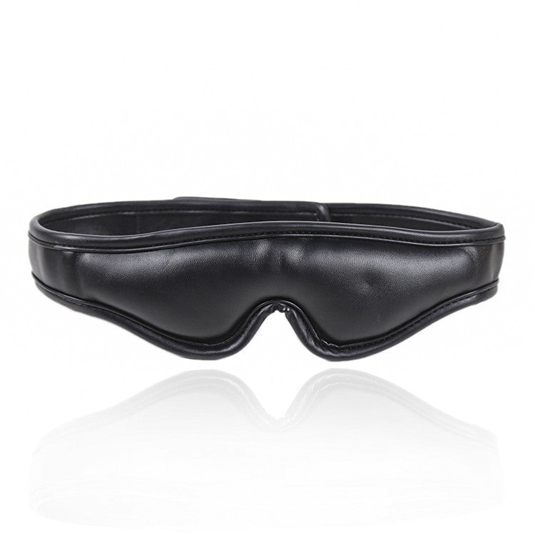 Eye-Catching Black Padded Blindfold