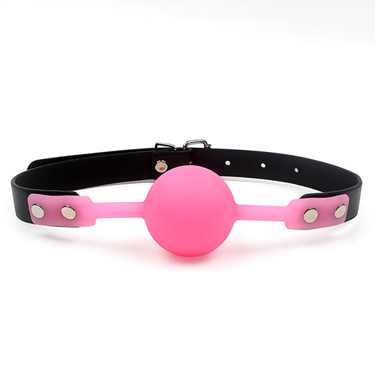 'Keep Quiet' Silicone Ball Gag