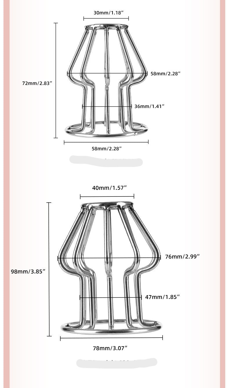 Stainless Steel Hollow Anal Plugs