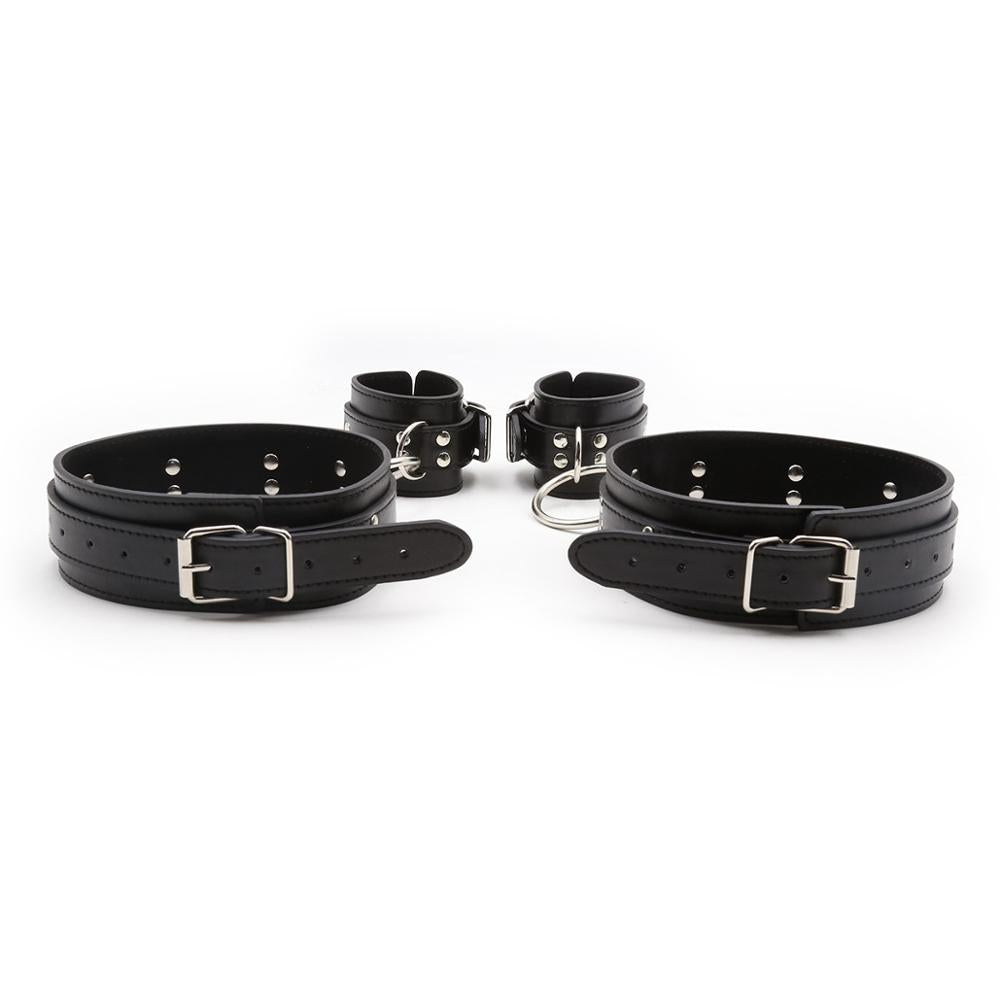 Black BDSM Thigh Cuff Restraint