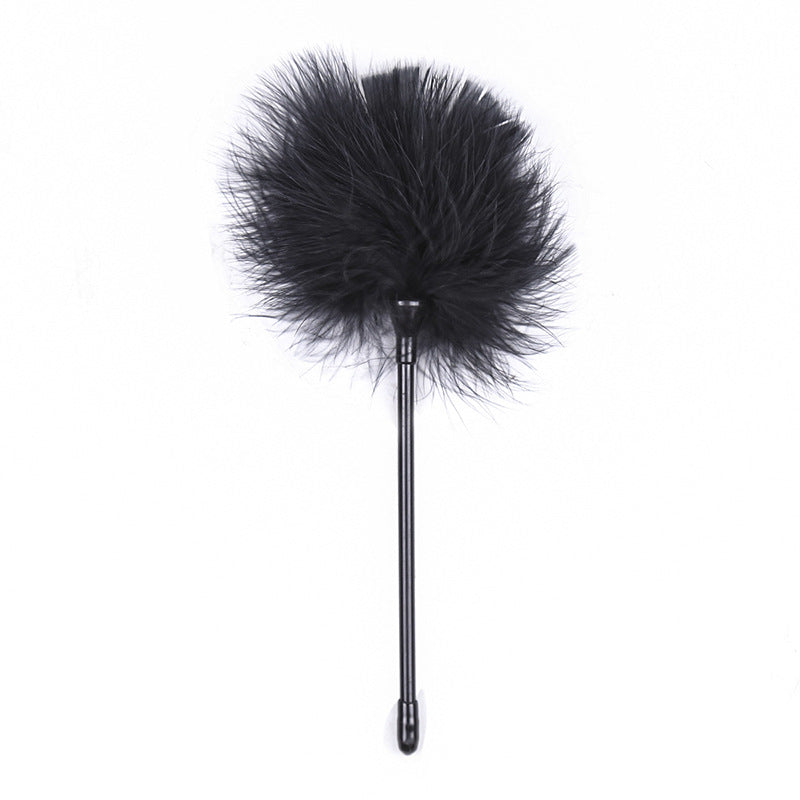 Dainty Black Feather Tickler