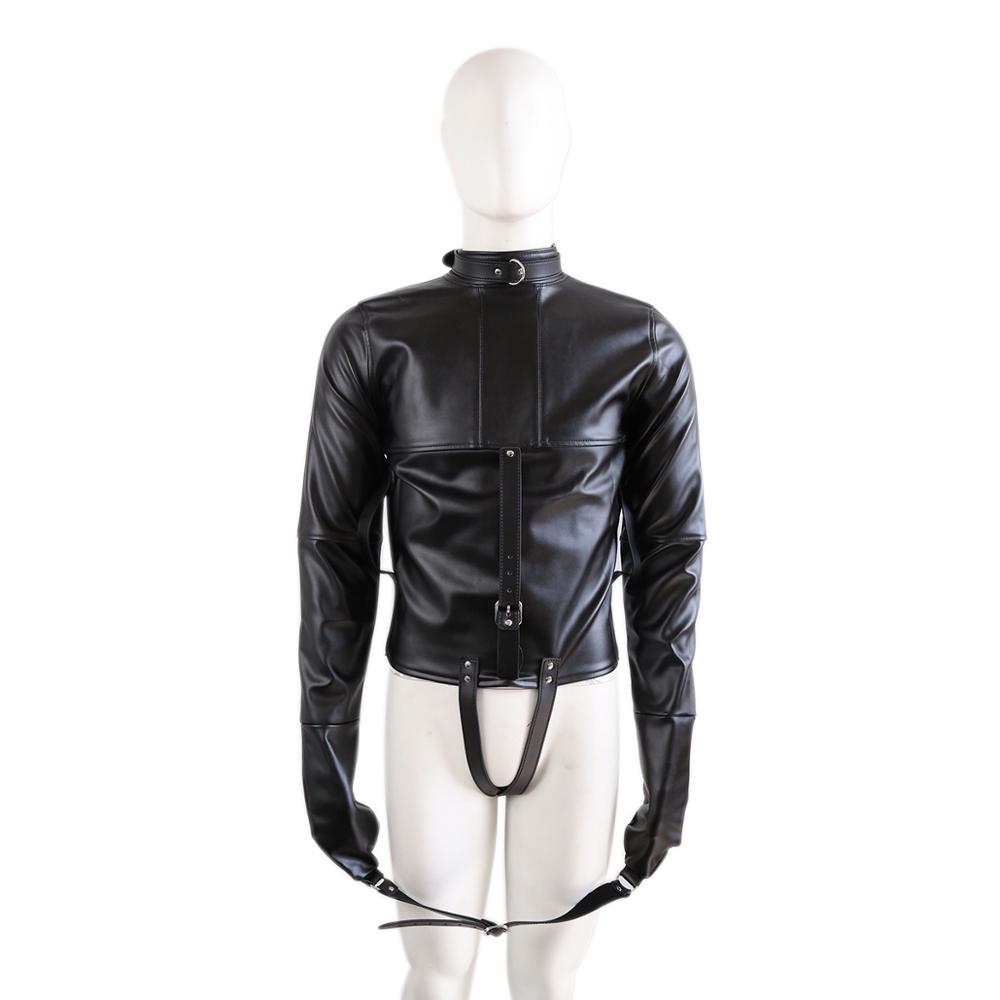 Strait Jacket with Crotch Strap – Lace and Leather