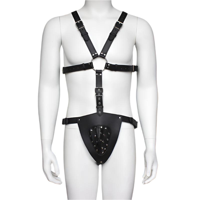 Fetish Harness with Jock Strap