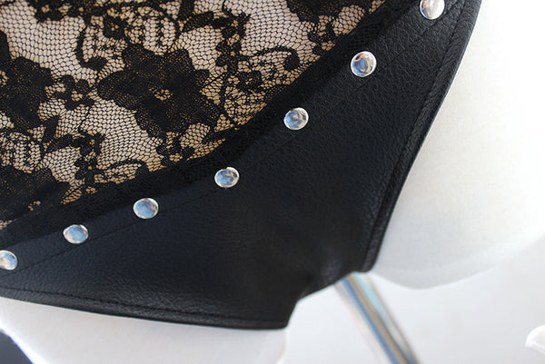 Open Cup Crotchless Lace Bodysuit – Lace and Leather