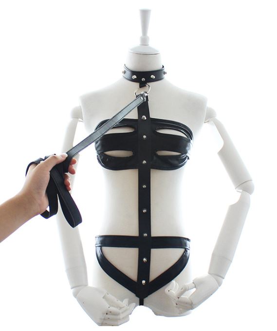 Fetish Faux Leather Body Harness