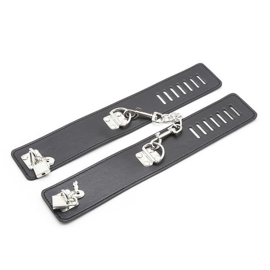 PU Leather Constrictive Handcuffs