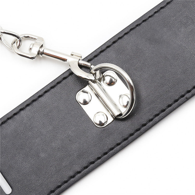PU Leather Constrictive Handcuffs