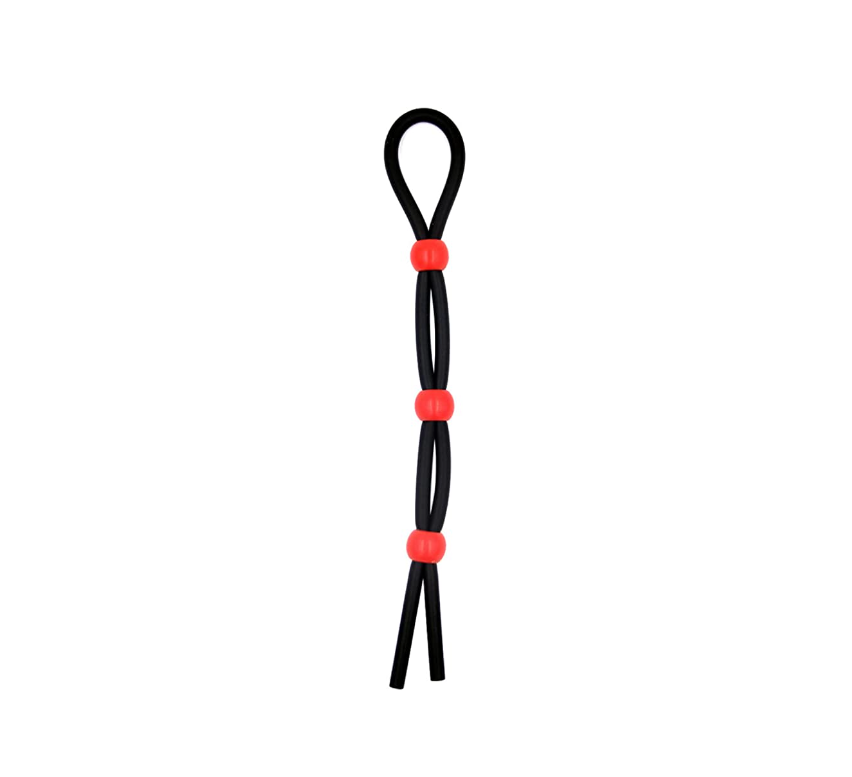 Silicone 3 Beaded Cock Noose for Men